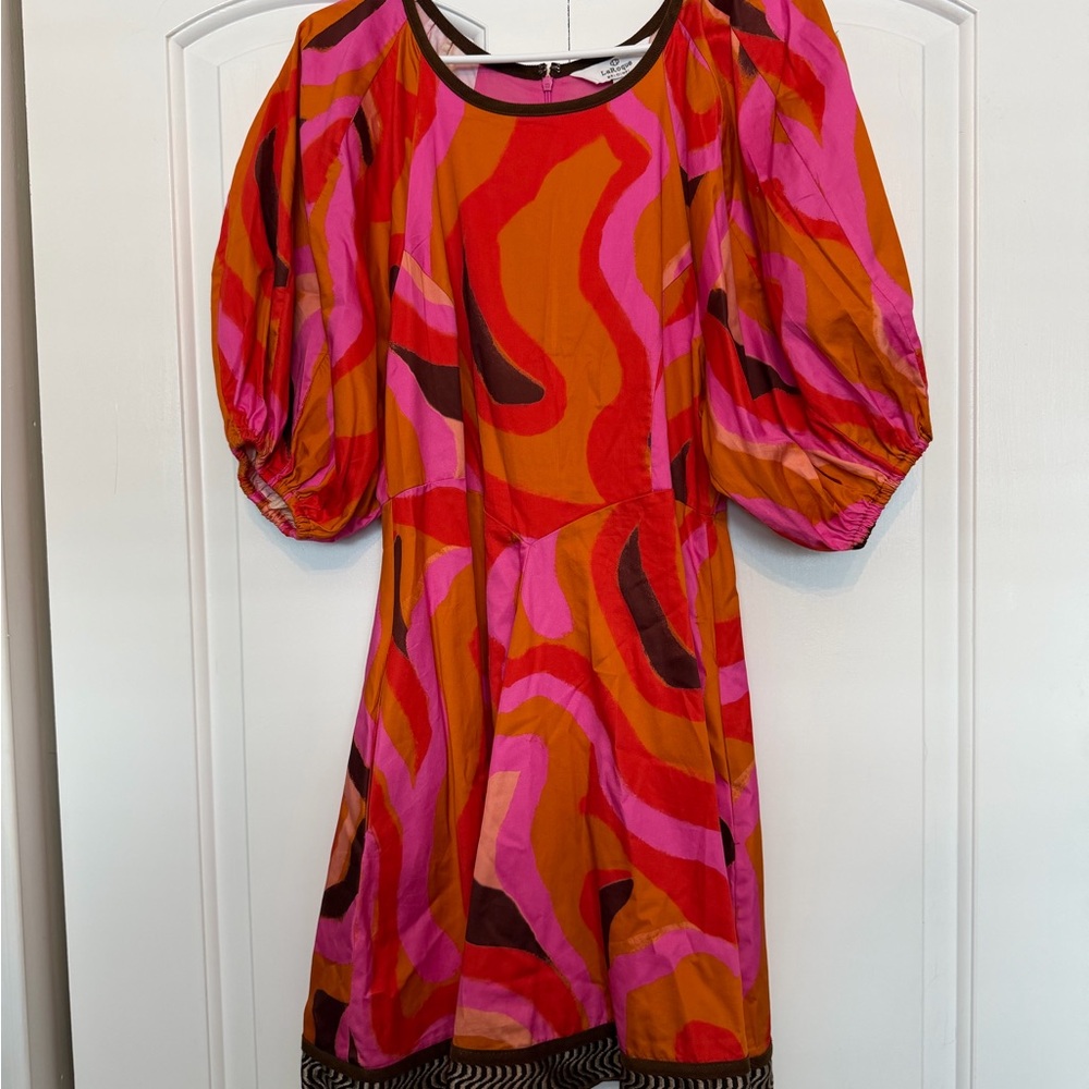 Vibrant Multicolor Midi Dress